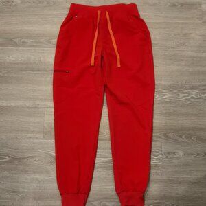 FIGS Scrub Pants - Pop Red - Small